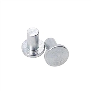 Pevné nýty s plochou hlavou